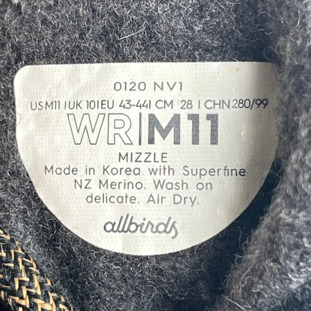 allbirds wool mizzle